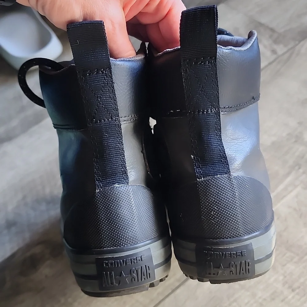 Converse Leather High Top Sneakers